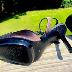 . Tory Burch Chocolate heels.